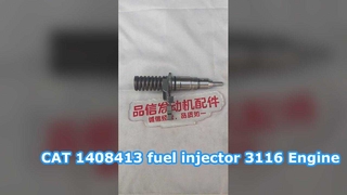 For 1408413 fuel injector CAT 3116 3126 Excavator engine parts