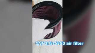 Construction Machinery For 243-6350 2436350 Air Filter CAT C9 Excavator Engine Parts