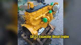 Construction Machinery For CAT C7 Engine Assembly Excavator Diesel Engine