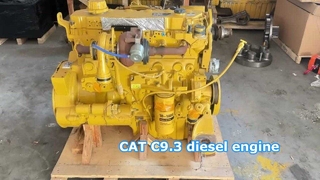 Engine assembly of CAT C9.3 diesel engine for excavators used in construction machinery