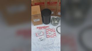 Construction machinery For Cylinder Liner Assembly ISUZU 6HK1 Excavator Engines Parts